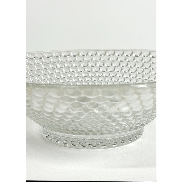 1960s Mid Century Hobnail Bowl or Centerpiece For Sale - Image 5 of 8