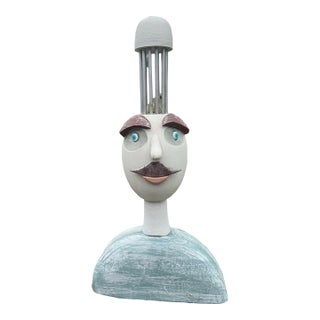 Folk Art Head Bust For Sale