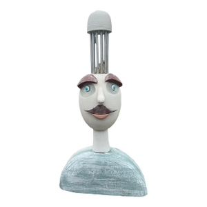 Folk Art Head Bust