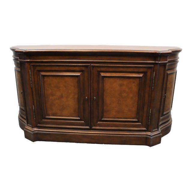 Ethan Allen Italian Style Burl & Cherry Sideboard For Sale