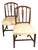 Pair of Mahogany Hepplewhite Style Side Chairs, Circa 1890 For Sale