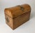 Antique Late 19th Century Burl Wood Dome Letter Writing Treasure Box For Sale - Image 4 of 11