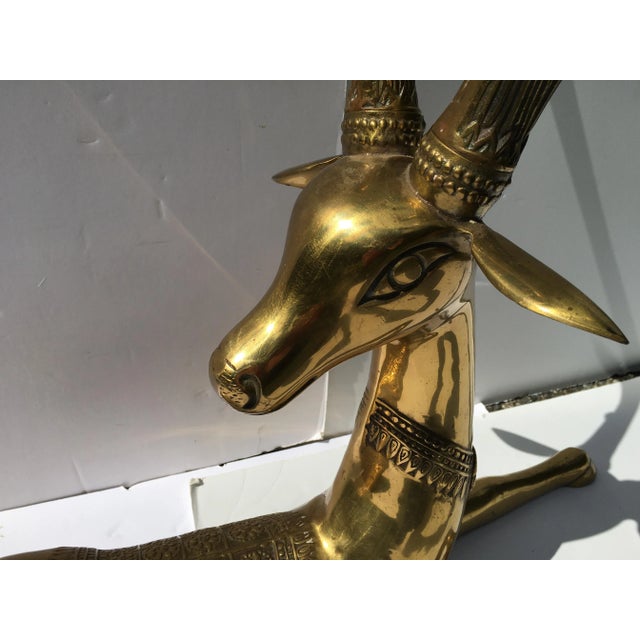 This large scale deer is probably a piece from Sarreid in the 70’s. At 27 inches in height & 29 inches in length it has a...