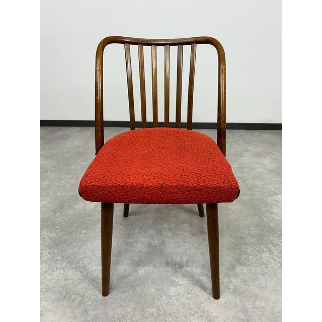 Dining Room Chairs attributed to Antonín Šuman for Ton, 1970s, Set of 4 For Sale - Image 4 of 10