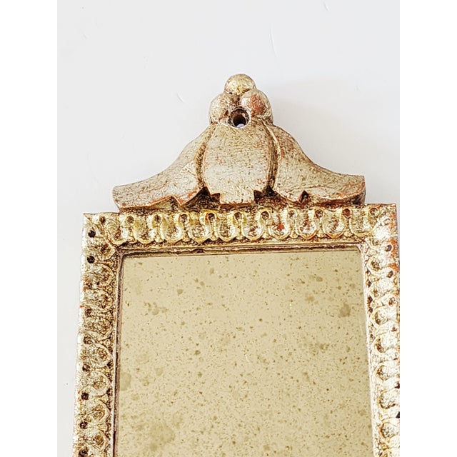 Vaughan Designs Antique Silver Mirrored Wall Sconces-a Pair For Sale - Image 9 of 16