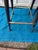 1950s Mid Century Modern Chairmasters Leather Webbed Bar or Counter Stool Set of 2 For Sale - Image 5 of 5