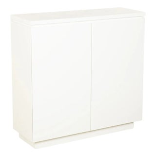 White Wooden Cube Sideboard from Interlübke For Sale
