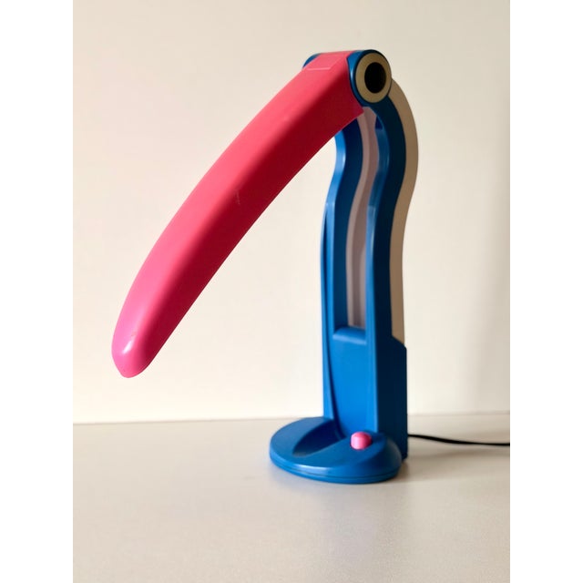 Plastic Toucan Lamp by H.T. Huang, 1990s For Sale - Image 7 of 11
