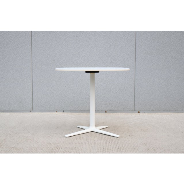Davis Furniture Modern Davis Furniture Lift Height Adjustable White Rectangle Occasional Table For Sale - Image 4 of 18