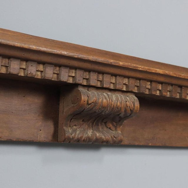 Large Walnut Mirror Frame For Sale - Image 6 of 12