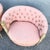Vintage French-Style Tufted Pink Barrel Accent Chairs - A Pair For Sale - Image 10 of 11