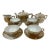 Antique Nippon Nagoya Shofu Gold Porcelain Tea Set for Four For Sale