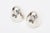 Antonio Pineda Mid Century Modern Antonio Pineda Modernist Sterling Silver Salt and Pepper Shakers Pair Of For Sale - Image 4 of 9