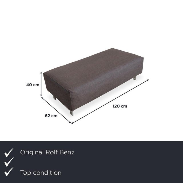Here you get a stool from the Grata series by the German manufacturer Rolf Benz, the perfect addition to your seating...