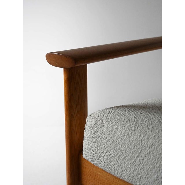 Scandinavian Oak Lounge Chair, 1960s For Sale - Image 9 of 13