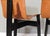 Cognac Leather Tre 3 Dining Chairs by Angelo Mangiarotti for Skipper, 1978, Set of 4 For Sale - Image 16 of 17