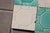 Art Deco Set of Seven Large Portuguese Glazed Tiles Mint Green & White Geometric Design c.1910s For Sale - Image 6 of 13
