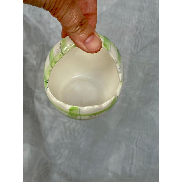 Ceramic Egg Easter Basket Bowl For Sale - Image 11 of 12