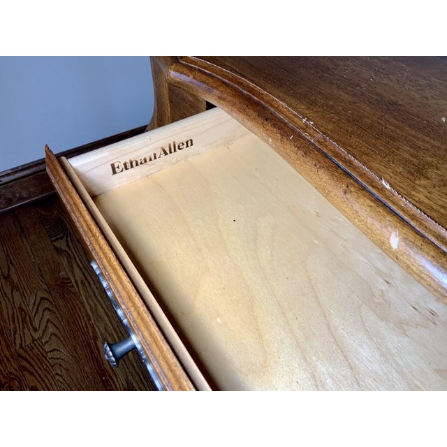 Vintage Ethan Allen French Provincial Style Console Table For Sale - Image 14 of 15