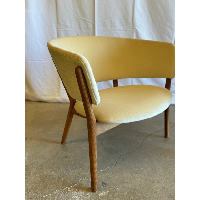 Mid-Century Modern Attributed to Nd 83 Easy Chairs by Nanna Ditzel in Mohair, a Pair For Sale - Image 3 of 12