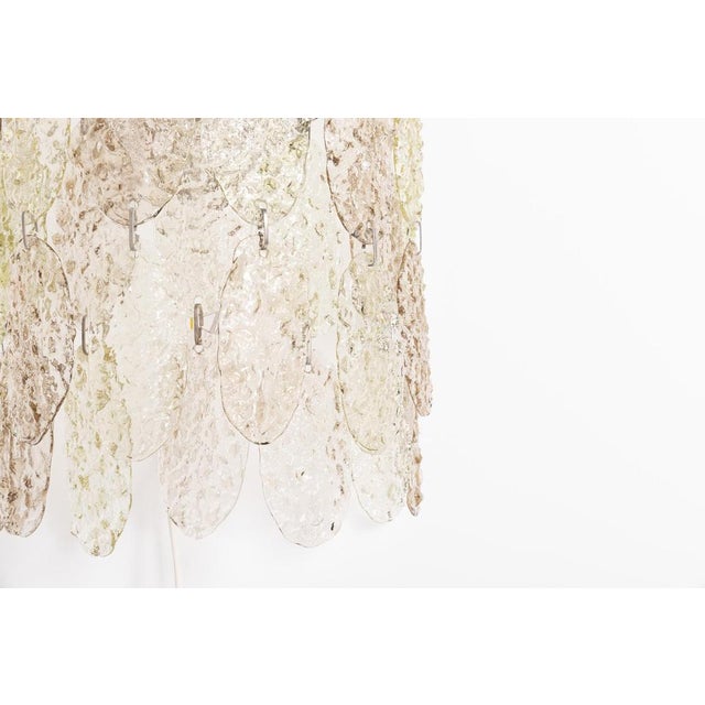 Large Murano Glass Torcello Sconce from Vistosi For Sale - Image 6 of 9