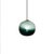 Contemporary Jasmine Jade Green Shaded Single Pendant Light by MUG For Sale - Image 3 of 7