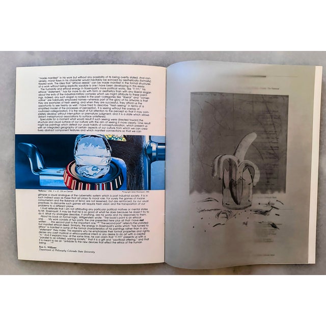 1982 Original Signed James Rosenquist Velum Print and Exhibition Catalog For Sale - Image 10 of 12