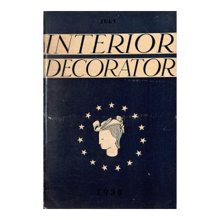 Interior Decorator July 1938 For Sale