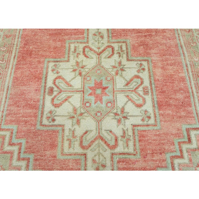 Turkish Vintage Rug 3'10" x 7'1" #20820 For Sale In Houston - Image 6 of 8