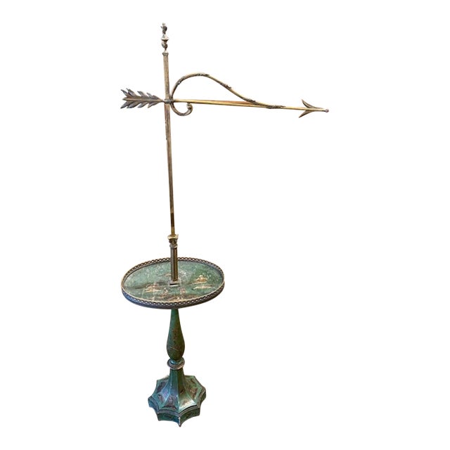 Vintage French Maison Jansen Floor Lamp For Sale