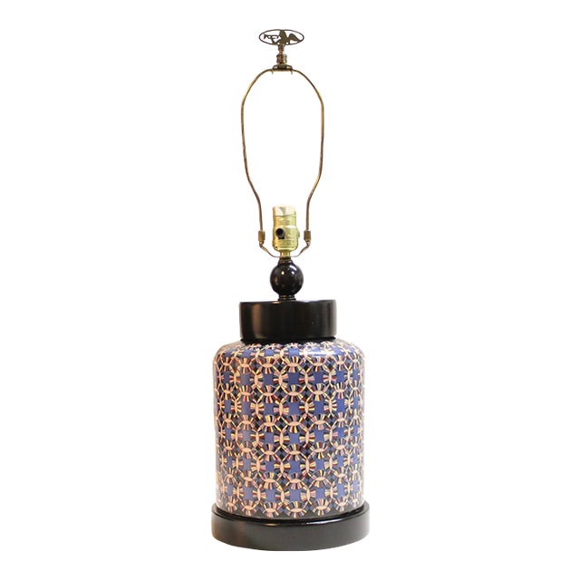1989 Tyndale Lamp Co Small Table Lamp For Sale