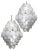 Vintage Italian Murano Chandeliers, 1990, Set of 2 For Sale
