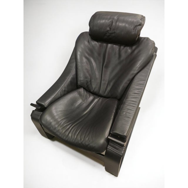 Original Kroken Lounge Chair & Ottoman by Åke Fribytter for Nelo Möbel, Sweden, 1970s For Sale - Image 11 of 11