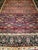 19th Century Antique Mahal Sultanabad Rug, Hand-Knotted Wool, Geometric Pattern, 11x13, Red & Navy For Sale - Image 5 of 18