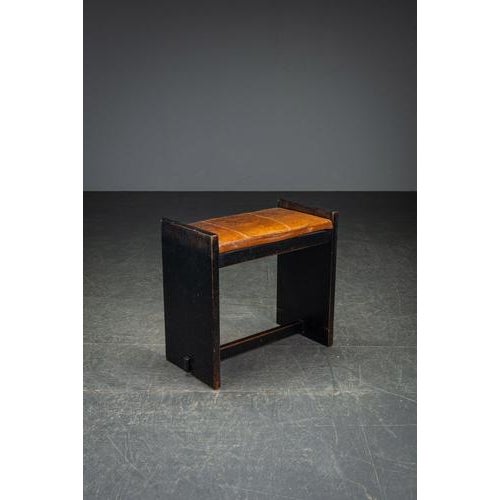 Hague School Stool, 1930s For Sale - Image 10 of 13