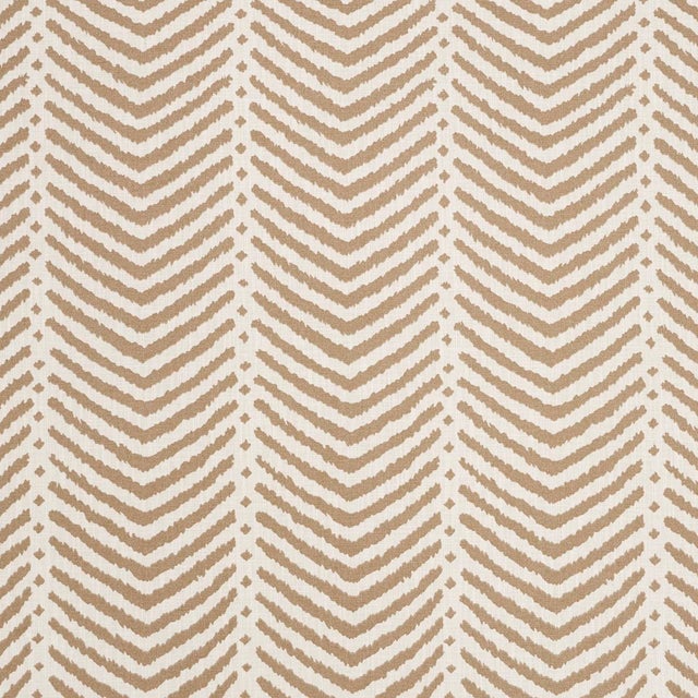 Schumacher La Jolla Indoor/Outdoor Fabric In Wheat For Sale