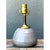 Vintage Studio Pottery and Brass Lamp For Sale - Image 11 of 12