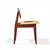 Wood Jens Risom Model C-275 Mid Century Walnut Dining Chairs - Set of 4 For Sale - Image 7 of 11