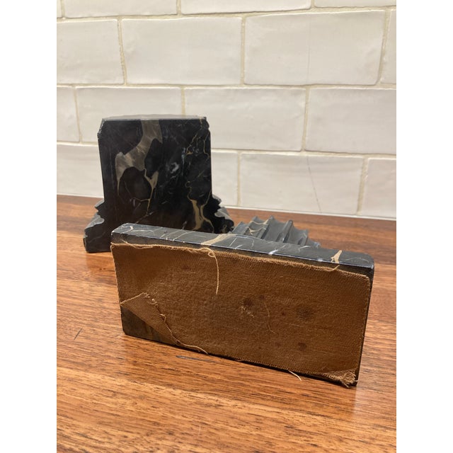 Late 19th Century Pair of Antique Architectural Form Column Bookends or Sculptures For Sale - Image 5 of 6