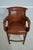 Traditional Set of 3 Hancock & Moore Leather Bar Counter Chairs For Sale - Image 3 of 18