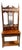 Mid 20th Century Mahogany Hall Tree With Mirror For Sale