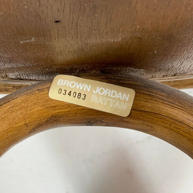 Brown Jordan Rattan Coffee Table For Sale - Image 12 of 12