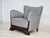 Danish Armchair in Fabric and Oak, 1950s For Sale - Image 11 of 18