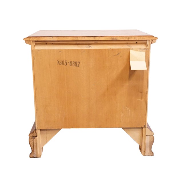 Sumter Cabinet Co. Sterling Oak Collection Country French 25" Two Drawer Nightstand 1805 For Sale - Image 11 of 14