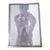 Arthur J. Krakower (1921-2009) Nude 3, 2005 - Large 29x21 Framed Original Watercolor & Ink on Zb Paper, Ajk Signed For Sale