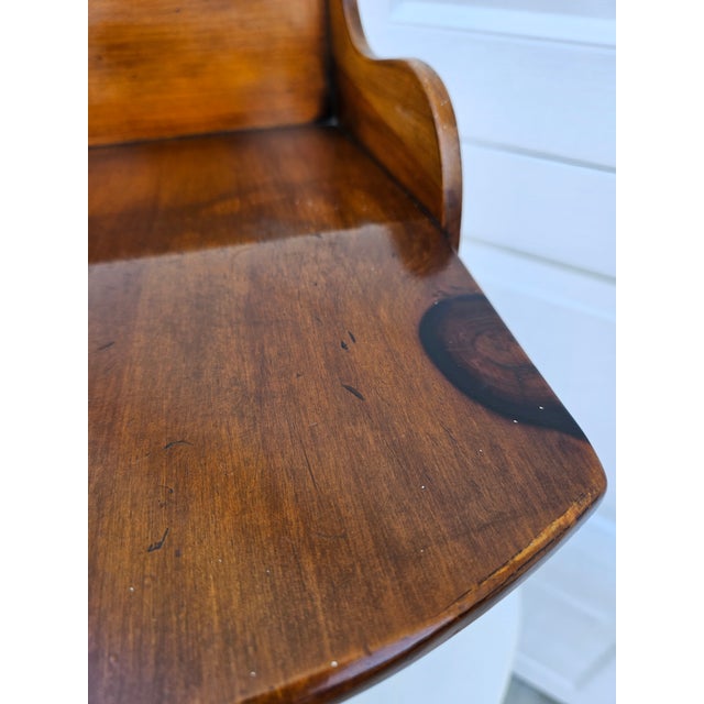 Pine Shop Original Georgian Bookstand Bookcase For Sale - Image 6 of 13