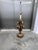 1950s Mid 20th Century Italian Gilt-Tole Tulip Table Lamp For Sale - Image 5 of 5