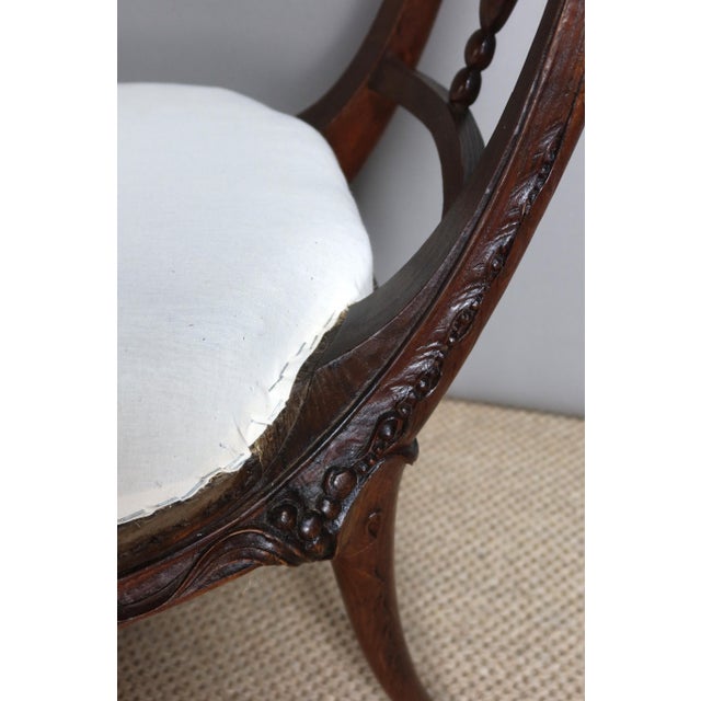 Art Nouveau Chair, 1890s For Sale - Image 5 of 15