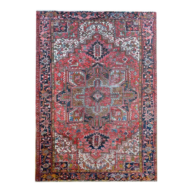 Early 20th Century Heriz Rug For Sale