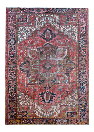Early 20th Century Heriz Rug